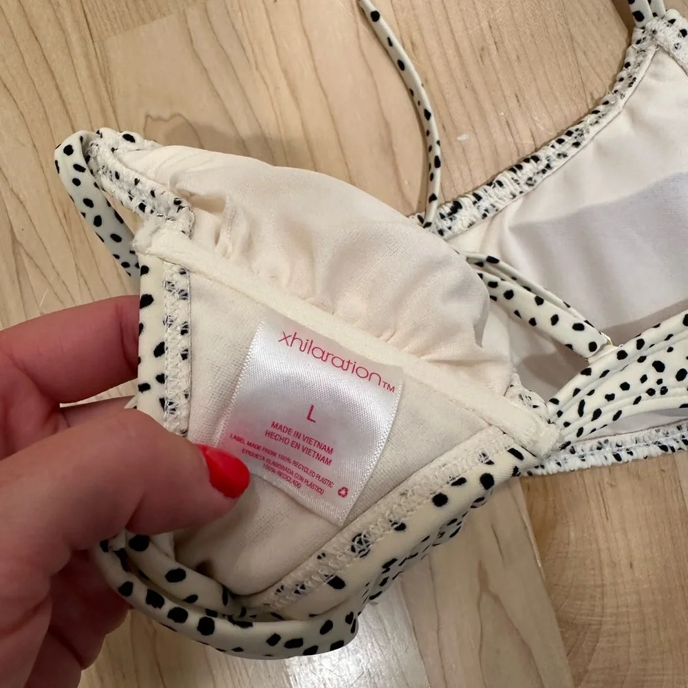 Target Leopard Swimsuit top - size large